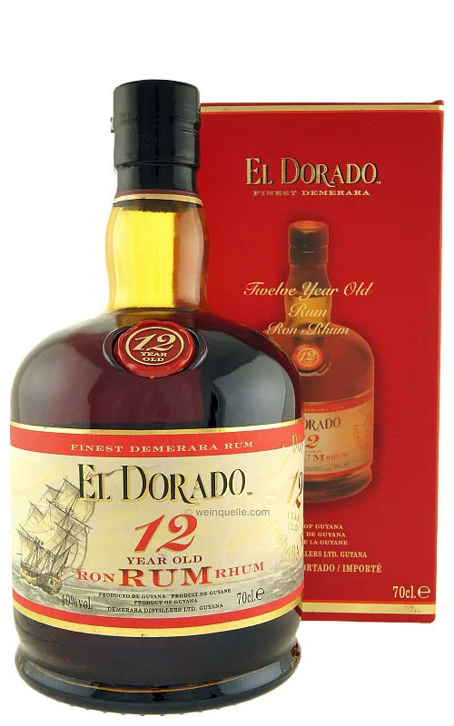 RUM EL DORADO 12 ANNI