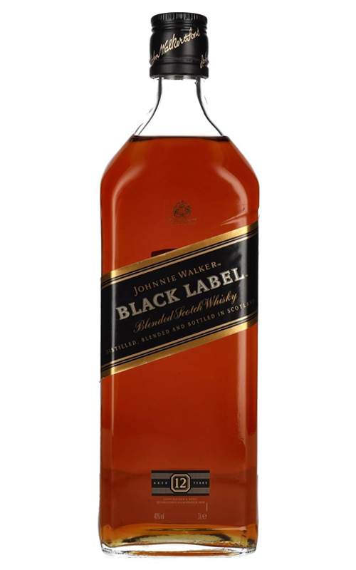 WHISKY JOHNNIE WALKER BLACK LABEL 12 ANNI Lt. 3